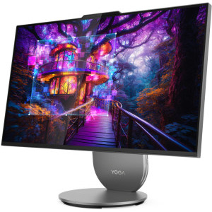 All-In-One PC Lenovo Yoga AIO 27IAH10, 27 inch QHD IPS Touchscreen, Intel® Core™ Ultra 5 125H 4.5GHz Meteor Lake, 16GB RAM, 512GB SSD, Arc Graphics, Camera Web, Windows 11 Home