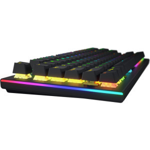 HATOR Gravity X TKL RGB Black Aurum Orange Linear Rev. 2.0 Switch Mecanica