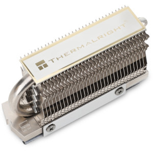 Thermalright HeatSink SSD, 6 mm heatpipe, 32 lamele, Argintiu