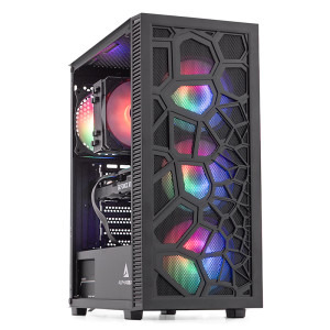 Gaming ZMEU Comic Con Edition, AMD Ryzen 5 5600 3.5GHz, 32GB DDR4, 1TB SSD, RTX 4060 8GB GDDR6, Iluminare RGB