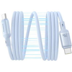 Cablu de date / adaptor Baseus PicoGo Magnetic, USB Male la USB-C Male, 240 W, 1 m, Blue