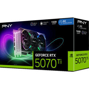 PNY GeForce RTX 5070 Ti ARGB EPIC-X RGB Overclocked 16GB GDDR7 256-bit DLSS 4.0