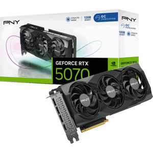 PNY GeForce RTX 5070 Triple Fan OC 12GB GDDR7 192-bit DLSS 4.0
