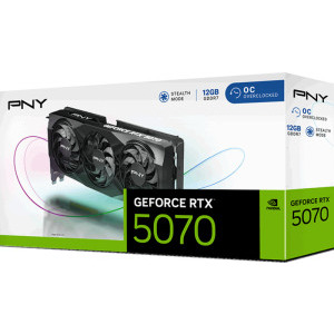 PNY GeForce RTX 5070 Triple Fan OC 12GB GDDR7 192-bit DLSS 4.0