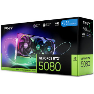 Placa video PNY GeForce RTX 5080 ARGB EPIC-X RGB™ OC Triple Fan