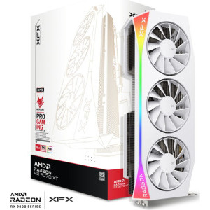 XFX Radeon RX 9070 XT Mercury GAMING OC White 16GB GDDR6 256-bit