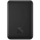 Baterie externa Baseus Magnetic Mini Wireless, 10000 mAh, 1x USB-C, 20 W, MagSafe, Black