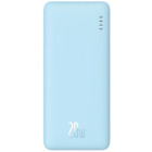Baterie externa Baseus Airpow, 10000 mAh, 1x USB, 1x USB-C, 20 W, Blue
