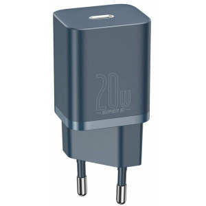 Incarcator retea Baseus Super Si, 1x USB-C, Quick Charge 20 W, Blue