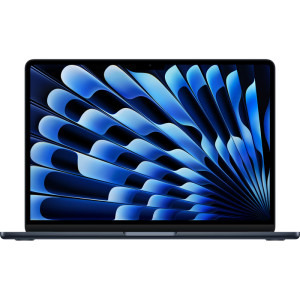 Laptop Apple 13.6 MacBook Air 13 with Liquid Retina, Apple M4 chip (10-core CPU), 24GB, 1TB SSD, Apple M4 10-core GPU, macOS, Midnight, INT keyboard, 2025