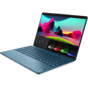 Lenovo 14'' Yoga Slim 9 14ILL10, 4K WQUXGA OLED 120Hz Touch, Procesor Intel® Core™ Ultra 7 258V (12M Cache, up to 4.80 GHz), 32GB LPDDR5X, 1TB SSD, Intel Arc 140V, Win 11 Home, Tidal Teal, 3Yr Onsite Premium Care