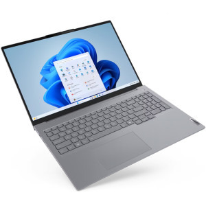 Lenovo 16'' ThinkBook 16 G8 IAL, WUXGA IPS, Procesor Intel® Core™ Ultra 9 185H (24M Cache, up to 5.10 GHz), 16GB DDR5, 512GB SSD, Intel Integrated Graphics, No OS, Arctic Grey