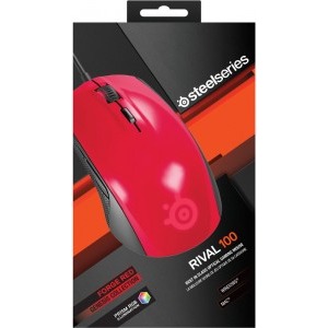 SteelSeries Rival 100 Forged Red