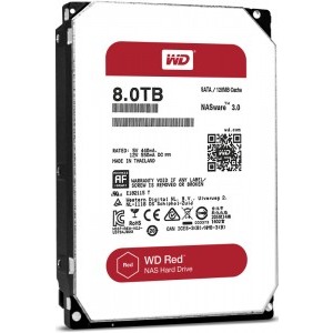 WD Red 8TB SATA-III 5400RPM 128MB