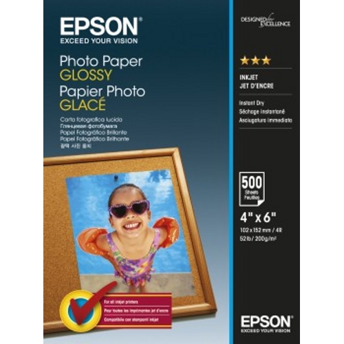 Hartie Epson Photo Glossy 10x15 cm (4x6 inch) 500 coli