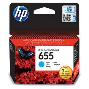 HP Cartus 655 Cyan