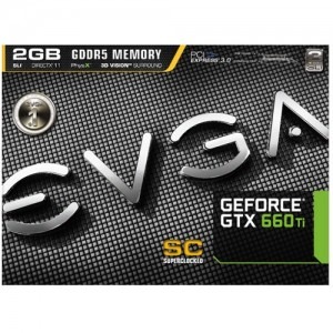 EVGA GeForce GTX 660 Ti SuperClocked 2GB GDDR5 192-bit