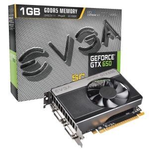 EVGA GeForce GTX 650 SuperClocked 1GB GDDR5 128-bit