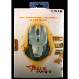 E-Blue Cobra Mazer Type-R 2400 dpi White