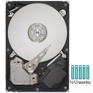 Seagate NAS HDD 3TB 5900RPM 64MB SATA-III