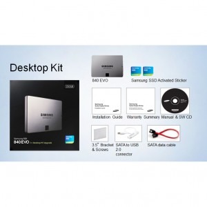 Samsung 840 EVO 120GB SATA-III 2.5 inch Desktop upgrade kit