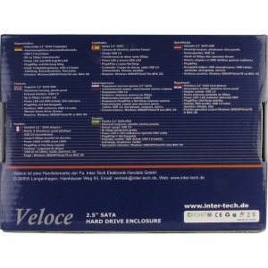 Inter-Tech Veloce GD-25612 USB 3.0