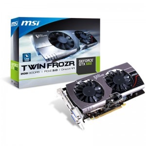 MSI GeForce GTX 660 Twin Frozr III 2GB GDDR5 192-bit