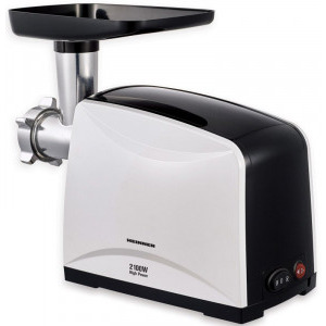 Heinner Weston White MG-2100BKWH, 2100W, 1.8kg/min, Argintiu-Negru