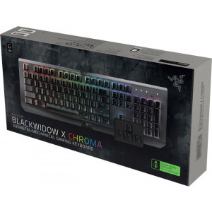 Razer BlackWidow X Chroma Gunmetal Edition - Layout US Mecanica