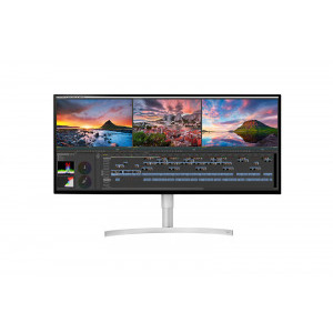 LG 34WK95U-W 34 inch 5K HDR 5 ms Black/Grey USB C 60Hz