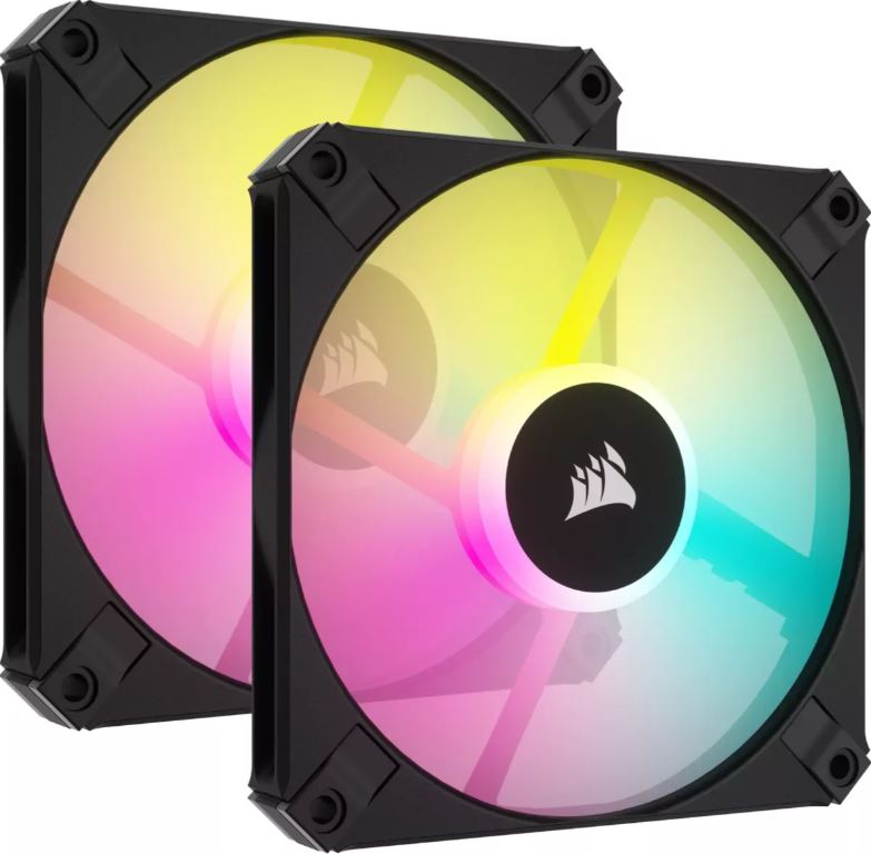 Ventilator / radiator Corsair iCUE AF120 RGB Slim 120mm Two Fan Pack