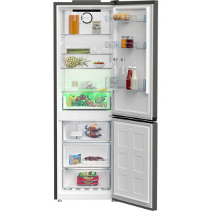 Beko B5RCNA366HG, 316 L, No Frost, AeroFlow, Clasa C, HarvestFresh, ProSmart Inverter, MaxStore, 186 cm, Manhattan Gray