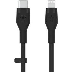 Belkin BoostCharge Flex, USB-C Male la Lightning Male, MFi, 1 m, Black