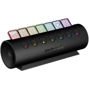 Hub USB streamplify HUB CTRL, 7 porturi, iluminare RGB