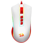 Mouse Gaming Redragon Cobra RGB White-Red