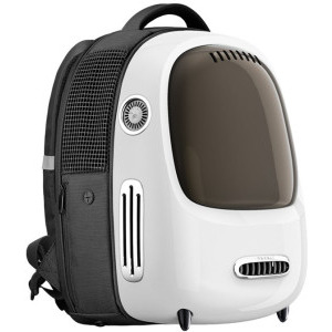 PetKit Rucsac cu hublou Alb, ventilare, sistem iluminare