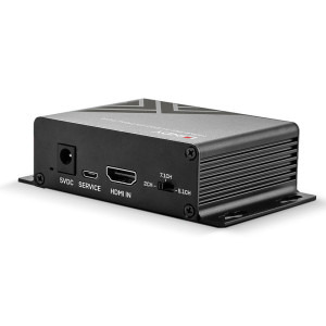 LINDY Extractor audio HDMI 4K cu bypass, 2x RCA, 1x Optic