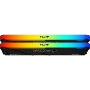 Kingston FURY Beast RGB 16GB DDR4 3600MHz CL17 Dual Channel Kit