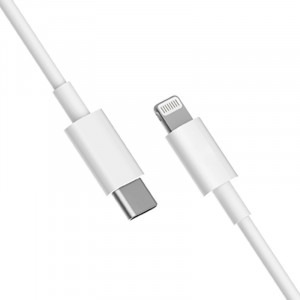 Xiaomi USB-C Male la Lightning Male, 1 m, White, amperaj maxim suportat 3A