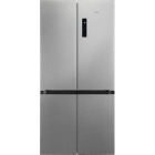 Frigider Side By Side AEG RMB952E6VU, 522 L, Frost Free, Casa E, Display, Touch control, Iluminare LED, 190 cm, Inox