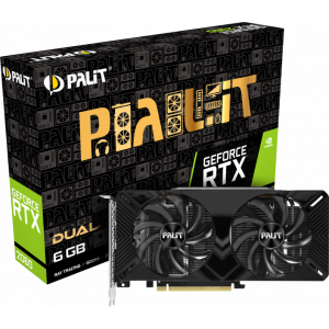 Palit GeForce RTX 2060 Dual 6GB GDDR6 192-bit