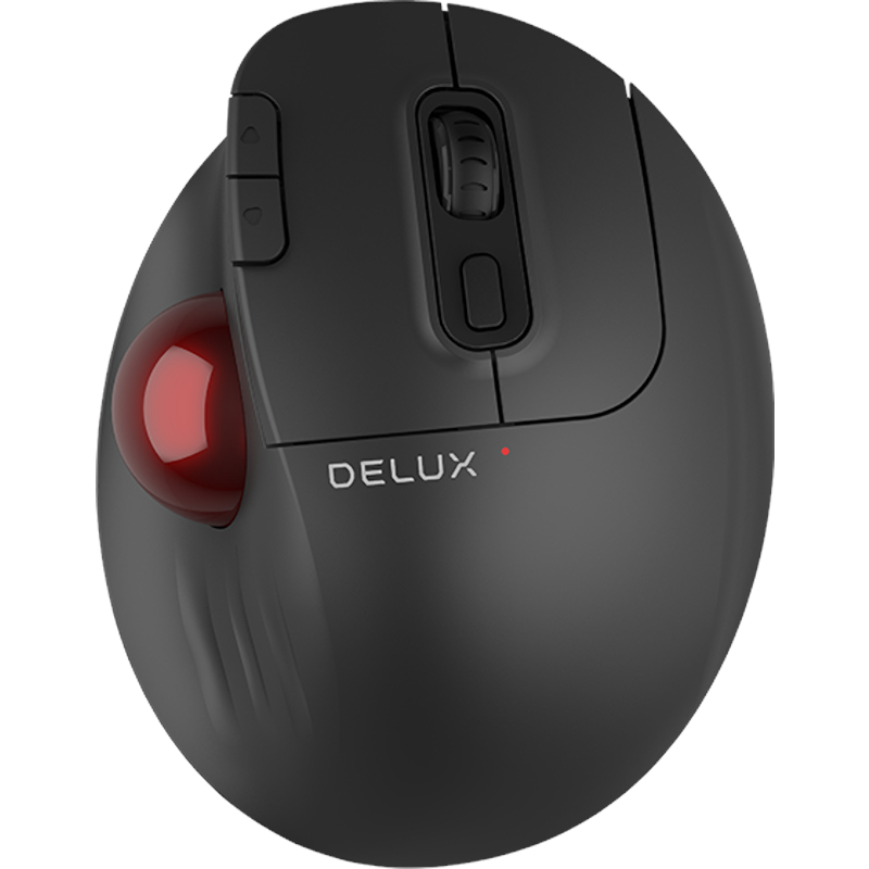 Mouse Delux MT1DB Wireless & Bluetooth Black
