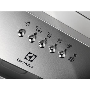 Electrolux integrata EFG516X, Putere de absorbtie 600 m3/h, Conectivitate plita, 1 motor, Control electronic,  54 cm, Inox
