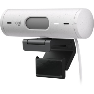 Logitech Brio 500 FHD Autofocus, USB-C, Microfon, Off-white