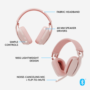 Logitech Office/Call Center, Zone Vibe 100 Rose