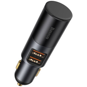 Baseus CCBT-D0G, 2x USB, 1x bricheta auto, 120W, Black