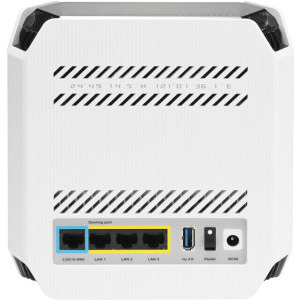 ASUS Gigabit ROG Rapture GT6 Tri-Band WiFi 6 White