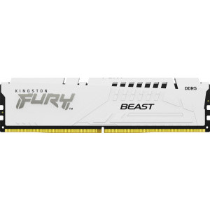 Memorie Kingston FURY Beast White 32GB DDR5 6000MHz CL30