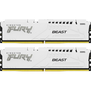 Memorie Kingston FURY Beast White 32GB DDR5 6000MHz CL36 Dual Channel Kit