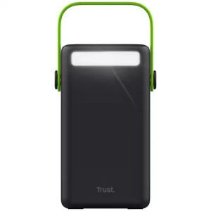 Trust Redoh, 50000 mAh, 3x USB-A, 1x USB-C, Black
